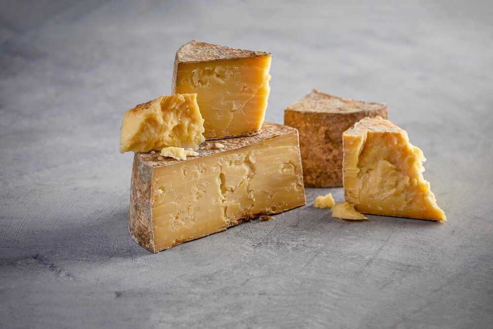 block of Bleu Mont bandaged cheddar photo courtesy Dairy Farmers of Wisconsin.jpg